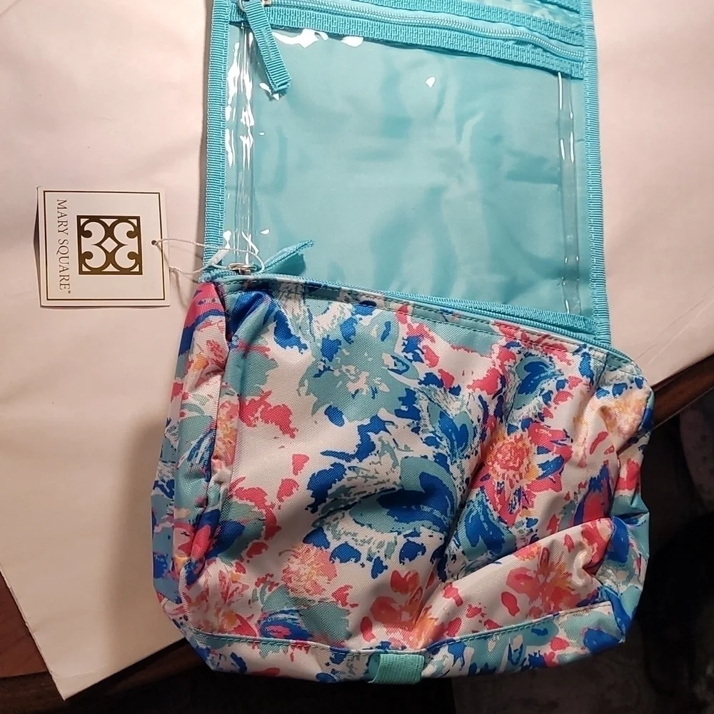 Mary Square Makeup Bag NWT